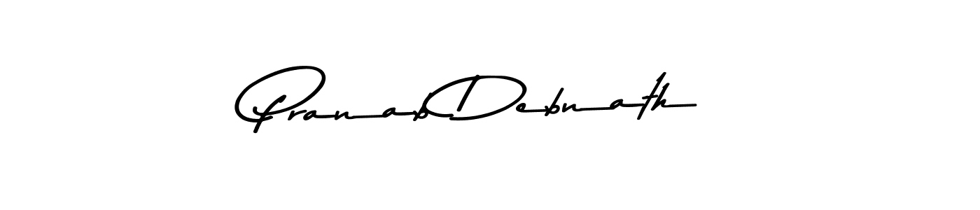 Design your own signature with our free online signature maker. With this signature software, you can create a handwritten (Asem Kandis PERSONAL USE) signature for name Pranab Debnath. Pranab Debnath signature style 9 images and pictures png