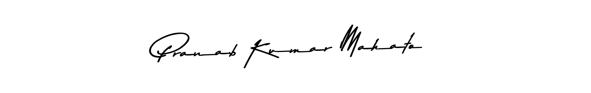 Use a signature maker to create a handwritten signature online. With this signature software, you can design (Asem Kandis PERSONAL USE) your own signature for name Pranab Kumar Mahato. Pranab Kumar Mahato signature style 9 images and pictures png