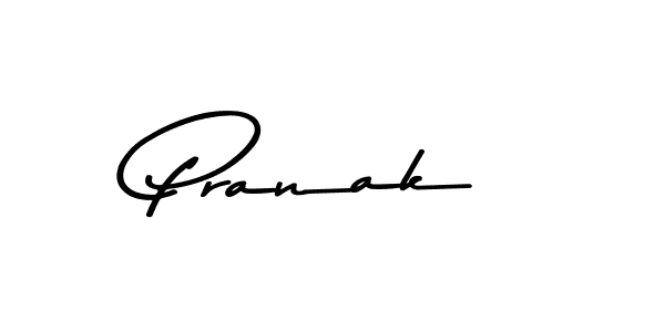 How to make Pranak signature? Asem Kandis PERSONAL USE is a professional autograph style. Create handwritten signature for Pranak name. Pranak signature style 9 images and pictures png