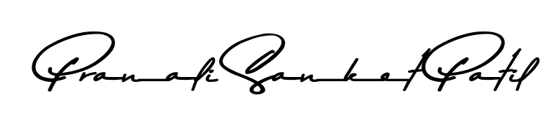 Similarly Asem Kandis PERSONAL USE is the best handwritten signature design. Signature creator online. You can use it as an online autograph creator for name Pranali Sanket Patil. Pranali Sanket Patil signature style 9 images and pictures png
