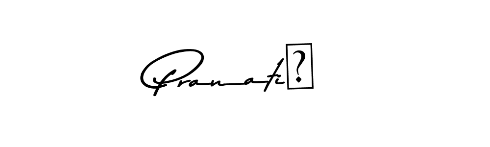 Once you've used our free online signature maker to create your best signature Asem Kandis PERSONAL USE style, it's time to enjoy all of the benefits that Pranati♡ name signing documents. Pranati♡ signature style 9 images and pictures png