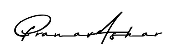 Master the art of signing with Pranav Ashar written in fluent Asem Kandis PERSONAL USE script. A great template to practice and refine your handwriting. Pranav Ashar signature style 9 images and pictures png