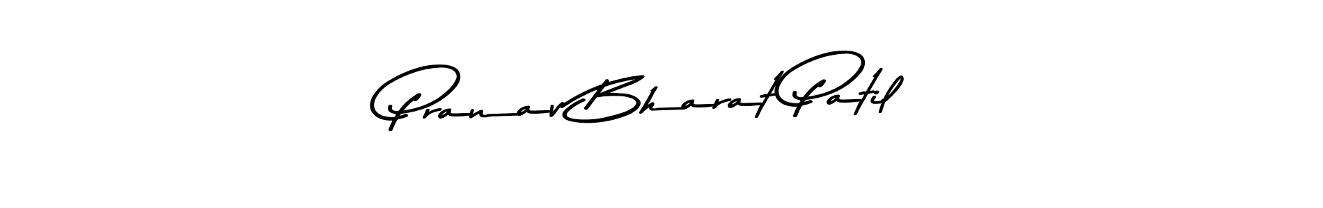 Use a signature maker to create a handwritten signature online. With this signature software, you can design (Asem Kandis PERSONAL USE) your own signature for name Pranav Bharat Patil. Pranav Bharat Patil signature style 9 images and pictures png