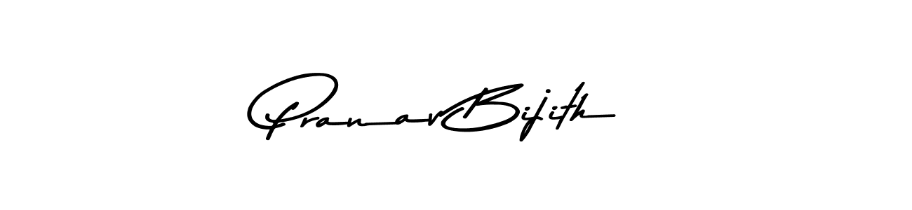 Asem Kandis PERSONAL USE is a professional signature style that is perfect for those who want to add a touch of class to their signature. It is also a great choice for those who want to make their signature more unique. Get Pranav Bijith name to fancy signature for free. Pranav Bijith signature style 9 images and pictures png