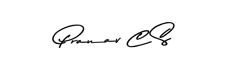 if you are searching for the best signature style for your name Pranav C S. so please give up your signature search. here we have designed multiple signature styles  using Asem Kandis PERSONAL USE. Pranav C S signature style 9 images and pictures png