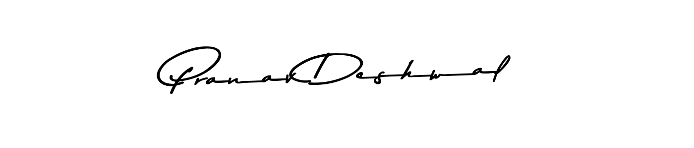 Design your own signature with our free online signature maker. With this signature software, you can create a handwritten (Asem Kandis PERSONAL USE) signature for name Pranav Deshwal. Pranav Deshwal signature style 9 images and pictures png