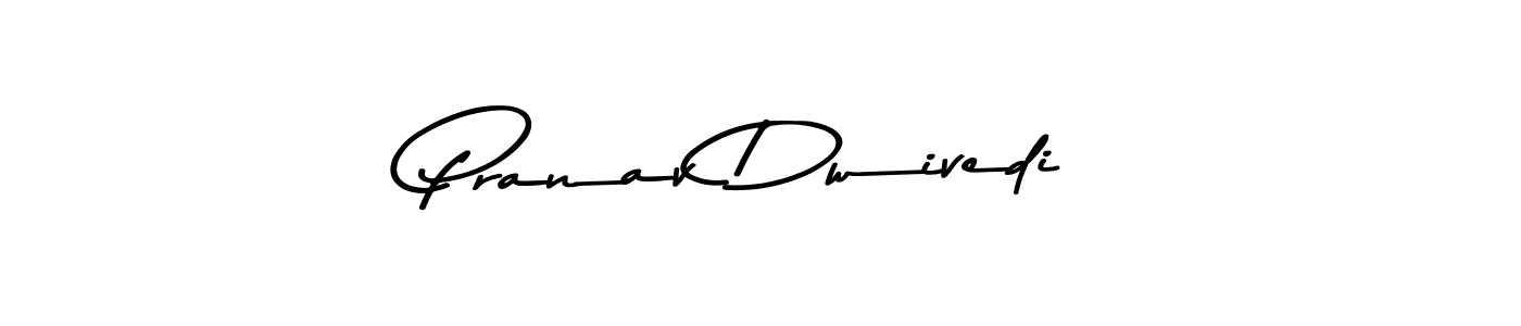 How to make Pranav Dwivedi name signature. Use Asem Kandis PERSONAL USE style for creating short signs online. This is the latest handwritten sign. Pranav Dwivedi signature style 9 images and pictures png
