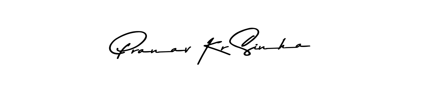 Asem Kandis PERSONAL USE is a professional signature style that is perfect for those who want to add a touch of class to their signature. It is also a great choice for those who want to make their signature more unique. Get Pranav Kr Sinha name to fancy signature for free. Pranav Kr Sinha signature style 9 images and pictures png