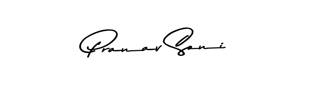 Asem Kandis PERSONAL USE is a professional signature style that is perfect for those who want to add a touch of class to their signature. It is also a great choice for those who want to make their signature more unique. Get Pranav Soni name to fancy signature for free. Pranav Soni signature style 9 images and pictures png