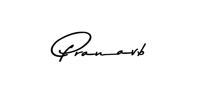 Asem Kandis PERSONAL USE is a professional signature style that is perfect for those who want to add a touch of class to their signature. It is also a great choice for those who want to make their signature more unique. Get Pranavb name to fancy signature for free. Pranavb signature style 9 images and pictures png