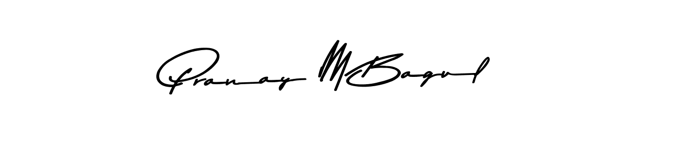 Also we have Pranay M Bagul name is the best signature style. Create professional handwritten signature collection using Asem Kandis PERSONAL USE autograph style. Pranay M Bagul signature style 9 images and pictures png