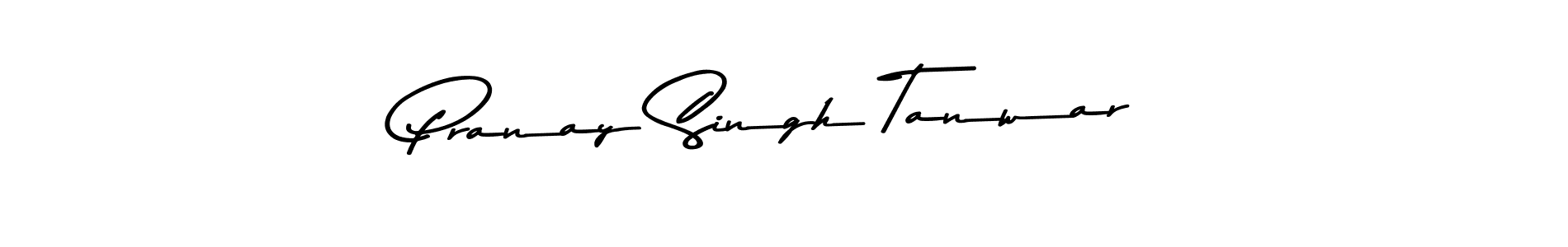 How to make Pranay Singh Tanwar signature? Asem Kandis PERSONAL USE is a professional autograph style. Create handwritten signature for Pranay Singh Tanwar name. Pranay Singh Tanwar signature style 9 images and pictures png