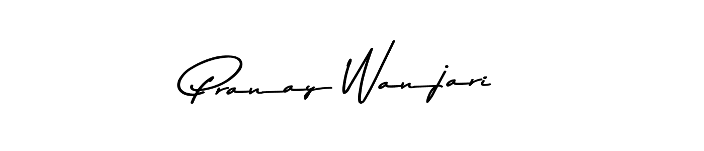 Also we have Pranay Wanjari name is the best signature style. Create professional handwritten signature collection using Asem Kandis PERSONAL USE autograph style. Pranay Wanjari signature style 9 images and pictures png