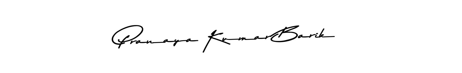 Similarly Asem Kandis PERSONAL USE is the best handwritten signature design. Signature creator online .You can use it as an online autograph creator for name Pranaya Kumar Barik. Pranaya Kumar Barik signature style 9 images and pictures png