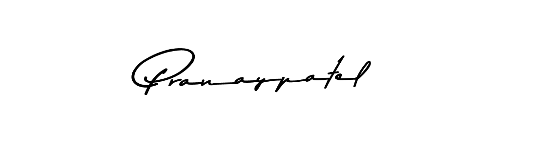 Make a beautiful signature design for name Pranaypatel. With this signature (Asem Kandis PERSONAL USE) style, you can create a handwritten signature for free. Pranaypatel signature style 9 images and pictures png