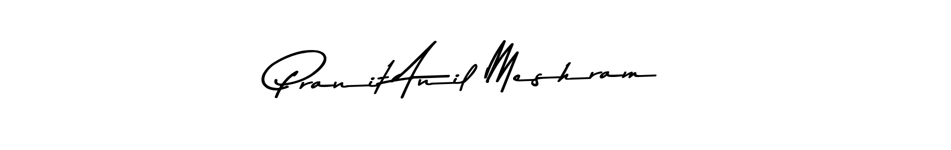 You should practise on your own different ways (Asem Kandis PERSONAL USE) to write your name (Pranit Anil Meshram) in signature. don't let someone else do it for you. Pranit Anil Meshram signature style 9 images and pictures png