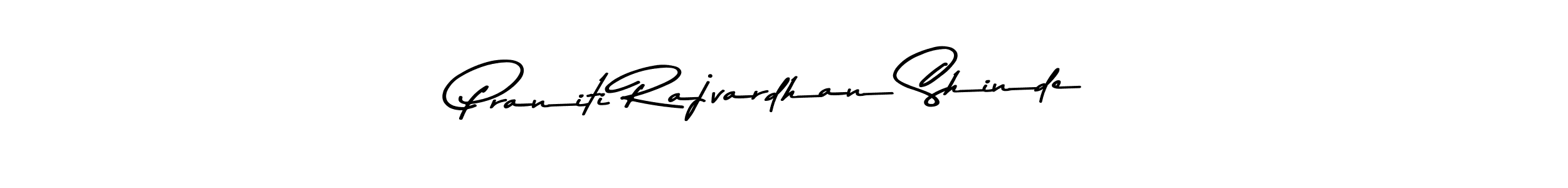 Make a beautiful signature design for name Praniti Rajvardhan Shinde. With this signature (Asem Kandis PERSONAL USE) style, you can create a handwritten signature for free. Praniti Rajvardhan Shinde signature style 9 images and pictures png