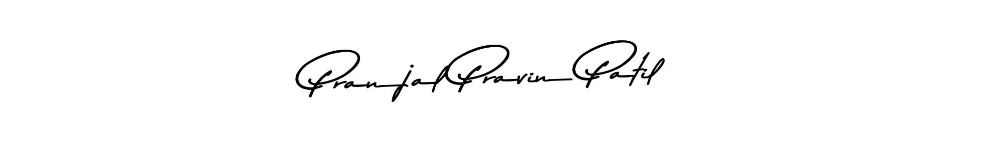 Design your own signature with our free online signature maker. With this signature software, you can create a handwritten (Asem Kandis PERSONAL USE) signature for name Pranjal Pravin Patil. Pranjal Pravin Patil signature style 9 images and pictures png