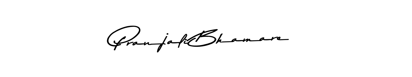 Use a signature maker to create a handwritten signature online. With this signature software, you can design (Asem Kandis PERSONAL USE) your own signature for name Pranjali Bhamare. Pranjali Bhamare signature style 9 images and pictures png