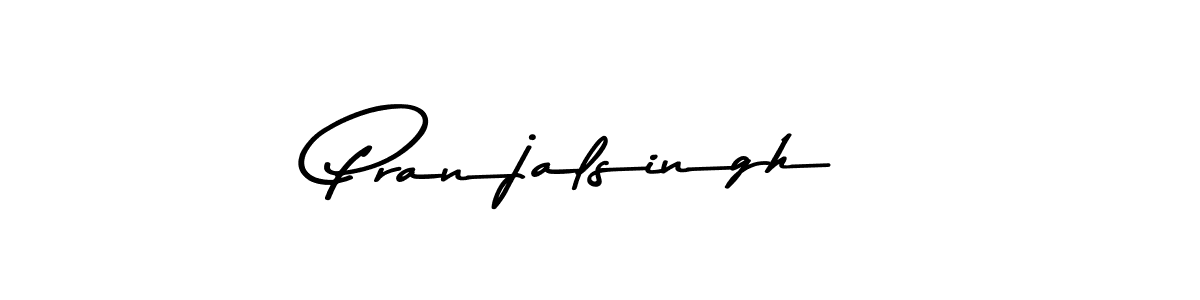 The best way (Asem Kandis PERSONAL USE) to make a short signature is to pick only two or three words in your name. The name Pranjalsingh include a total of six letters. For converting this name. Pranjalsingh signature style 9 images and pictures png