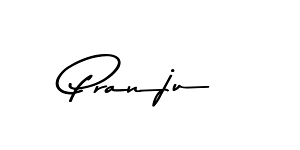 Use a signature maker to create a handwritten signature online. With this signature software, you can design (Asem Kandis PERSONAL USE) your own signature for name Pranju. Pranju signature style 9 images and pictures png