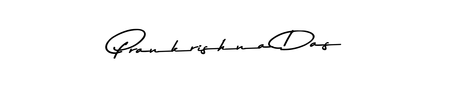 Create a beautiful signature design for name Prankrishna Das. With this signature (Asem Kandis PERSONAL USE) fonts, you can make a handwritten signature for free. Prankrishna Das signature style 9 images and pictures png