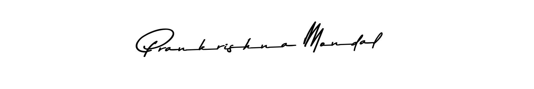 Make a short Prankrishna Mondal signature style. Manage your documents anywhere anytime using Asem Kandis PERSONAL USE. Create and add eSignatures, submit forms, share and send files easily. Prankrishna Mondal signature style 9 images and pictures png