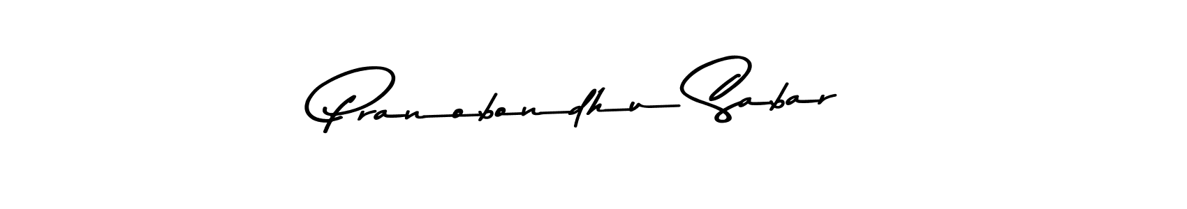 You should practise on your own different ways (Asem Kandis PERSONAL USE) to write your name (Pranobondhu Sabar) in signature. don't let someone else do it for you. Pranobondhu Sabar signature style 9 images and pictures png