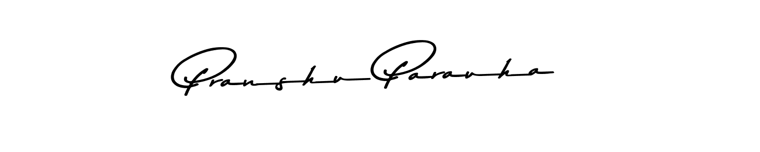 Also You can easily find your signature by using the search form. We will create Pranshu Parauha name handwritten signature images for you free of cost using Asem Kandis PERSONAL USE sign style. Pranshu Parauha signature style 9 images and pictures png