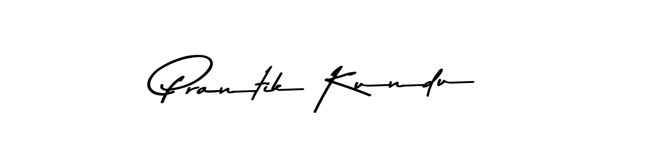 Design your own signature with our free online signature maker. With this signature software, you can create a handwritten (Asem Kandis PERSONAL USE) signature for name Prantik Kundu. Prantik Kundu signature style 9 images and pictures png