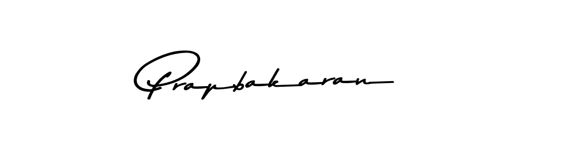 Make a beautiful signature design for name Prapbakaran. With this signature (Asem Kandis PERSONAL USE) style, you can create a handwritten signature for free. Prapbakaran signature style 9 images and pictures png
