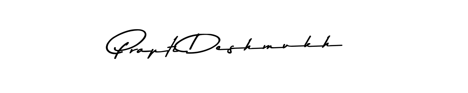 Here are the top 10 professional signature styles for the name Prapti Deshmukh. These are the best autograph styles you can use for your name. Prapti Deshmukh signature style 9 images and pictures png