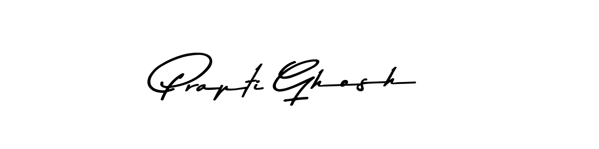 Also You can easily find your signature by using the search form. We will create Prapti Ghosh name handwritten signature images for you free of cost using Asem Kandis PERSONAL USE sign style. Prapti Ghosh signature style 9 images and pictures png