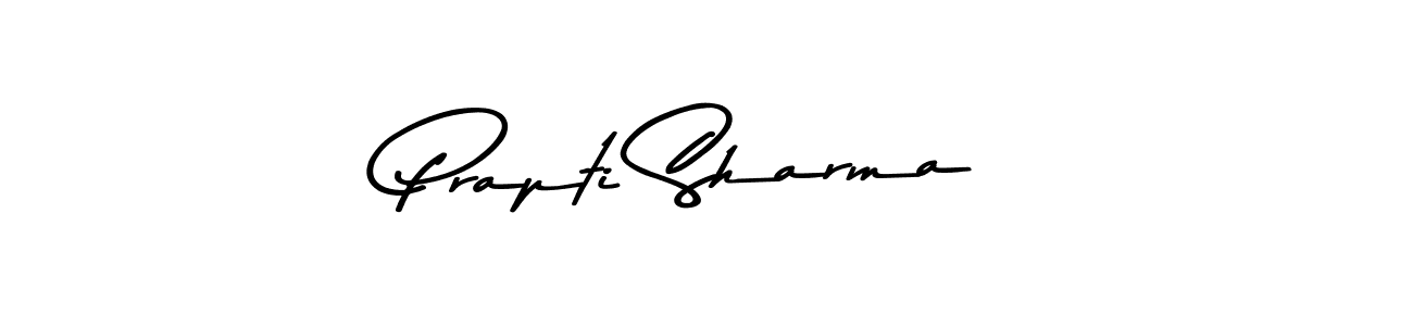 You should practise on your own different ways (Asem Kandis PERSONAL USE) to write your name (Prapti Sharma) in signature. don't let someone else do it for you. Prapti Sharma signature style 9 images and pictures png