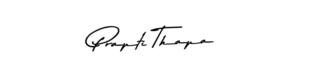 It looks lik you need a new signature style for name Prapti Thapa. Design unique handwritten (Asem Kandis PERSONAL USE) signature with our free signature maker in just a few clicks. Prapti Thapa signature style 9 images and pictures png