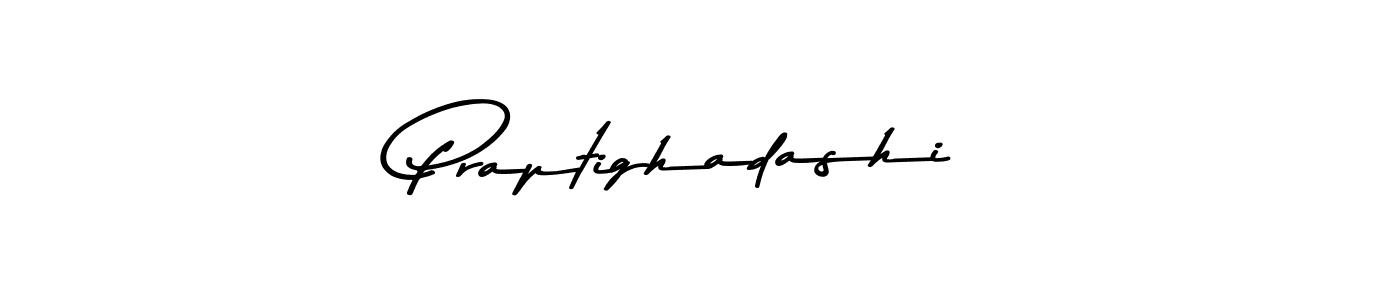 How to make Praptighadashi signature? Asem Kandis PERSONAL USE is a professional autograph style. Create handwritten signature for Praptighadashi name. Praptighadashi signature style 9 images and pictures png