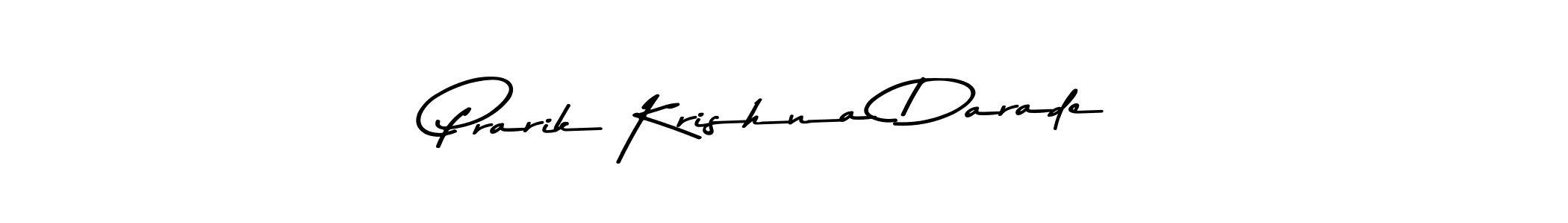 It looks lik you need a new signature style for name Prarik Krishna Darade. Design unique handwritten (Asem Kandis PERSONAL USE) signature with our free signature maker in just a few clicks. Prarik Krishna Darade signature style 9 images and pictures png