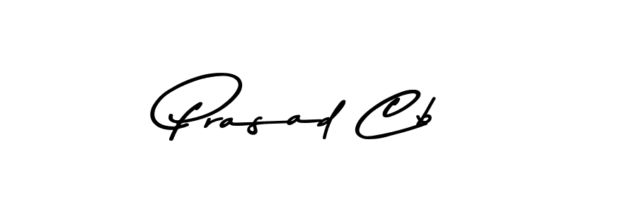 Prasad Cb stylish signature style. Best Handwritten Sign (Asem Kandis PERSONAL USE) for my name. Handwritten Signature Collection Ideas for my name Prasad Cb. Prasad Cb signature style 9 images and pictures png