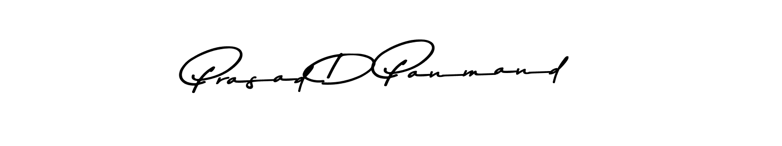 The best way (Asem Kandis PERSONAL USE) to make a short signature is to pick only two or three words in your name. The name Prasad D Panmand include a total of six letters. For converting this name. Prasad D Panmand signature style 9 images and pictures png