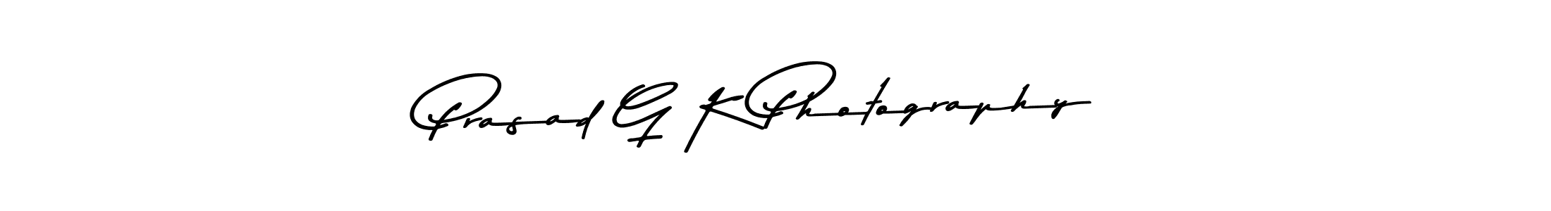 Make a beautiful signature design for name Prasad G K Photography. Use this online signature maker to create a handwritten signature for free. Prasad G K Photography signature style 9 images and pictures png