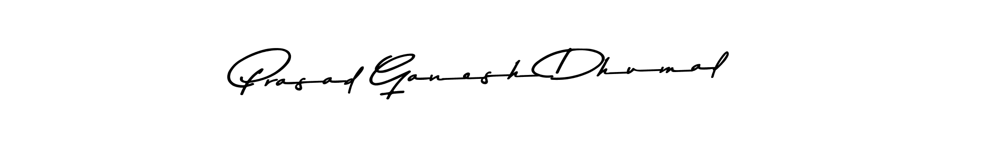 if you are searching for the best signature style for your name Prasad Ganesh Dhumal. so please give up your signature search. here we have designed multiple signature styles  using Asem Kandis PERSONAL USE. Prasad Ganesh Dhumal signature style 9 images and pictures png
