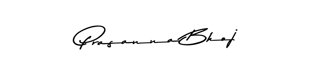 Create a beautiful signature design for name Prasanna Bhoj. With this signature (Asem Kandis PERSONAL USE) fonts, you can make a handwritten signature for free. Prasanna Bhoj signature style 9 images and pictures png