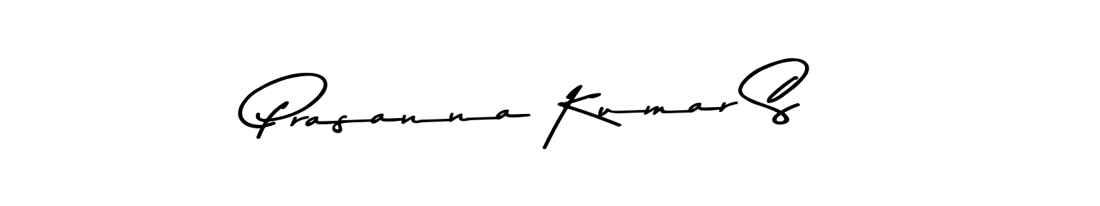 You should practise on your own different ways (Asem Kandis PERSONAL USE) to write your name (Prasanna Kumar S) in signature. don't let someone else do it for you. Prasanna Kumar S signature style 9 images and pictures png