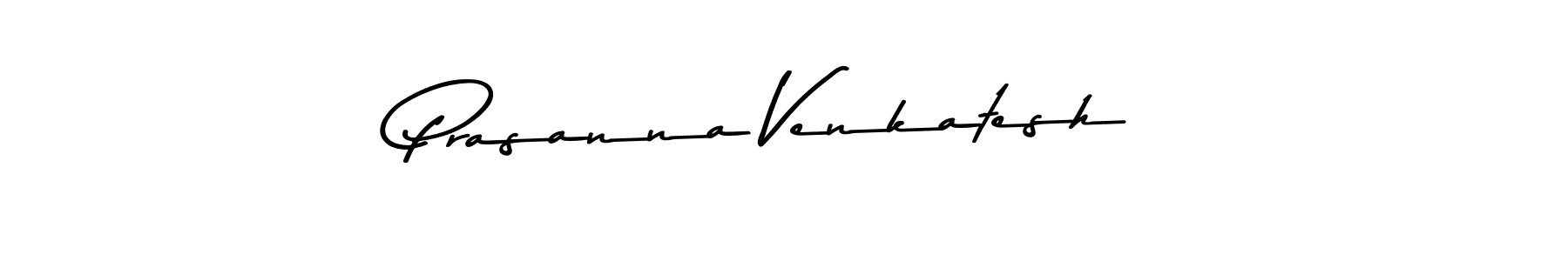 Use a signature maker to create a handwritten signature online. With this signature software, you can design (Asem Kandis PERSONAL USE) your own signature for name Prasanna Venkatesh. Prasanna Venkatesh signature style 9 images and pictures png