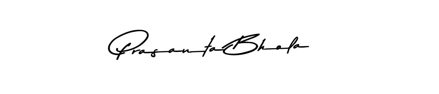 Create a beautiful signature design for name Prasanta Bhola. With this signature (Asem Kandis PERSONAL USE) fonts, you can make a handwritten signature for free. Prasanta Bhola signature style 9 images and pictures png