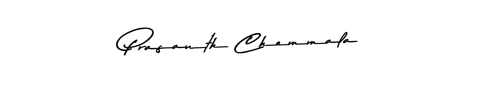 Make a beautiful signature design for name Prasanth Chemmala. With this signature (Asem Kandis PERSONAL USE) style, you can create a handwritten signature for free. Prasanth Chemmala signature style 9 images and pictures png