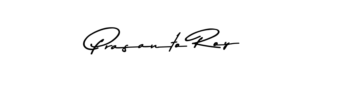 Design your own signature with our free online signature maker. With this signature software, you can create a handwritten (Asem Kandis PERSONAL USE) signature for name Prasanto Roy. Prasanto Roy signature style 9 images and pictures png