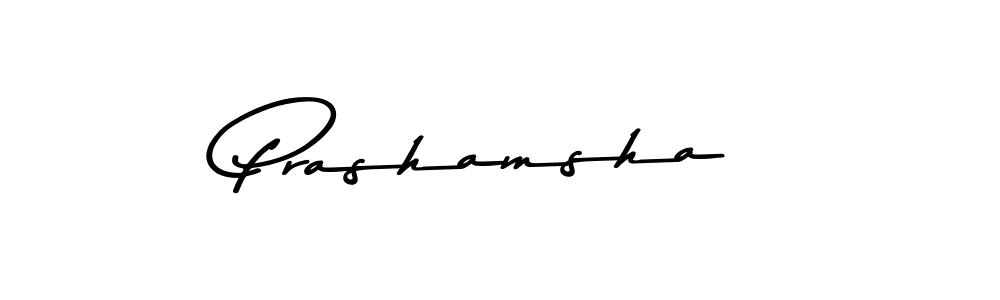 Make a beautiful signature design for name Prashamsha. With this signature (Asem Kandis PERSONAL USE) style, you can create a handwritten signature for free. Prashamsha signature style 9 images and pictures png