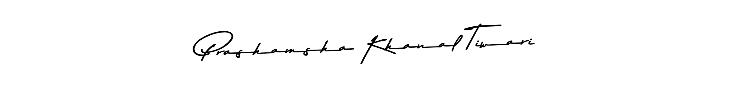 You should practise on your own different ways (Asem Kandis PERSONAL USE) to write your name (Prashamsha Khanal Tiwari) in signature. don't let someone else do it for you. Prashamsha Khanal Tiwari signature style 9 images and pictures png