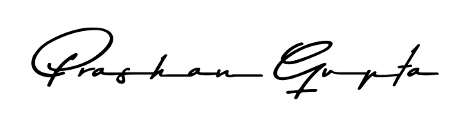 Practice writing Prashan Gupta with the flow of Asem Kandis PERSONAL USE lettering. A fantastic source of inspiration for developing your personal signature style. Prashan Gupta signature style 9 images and pictures png